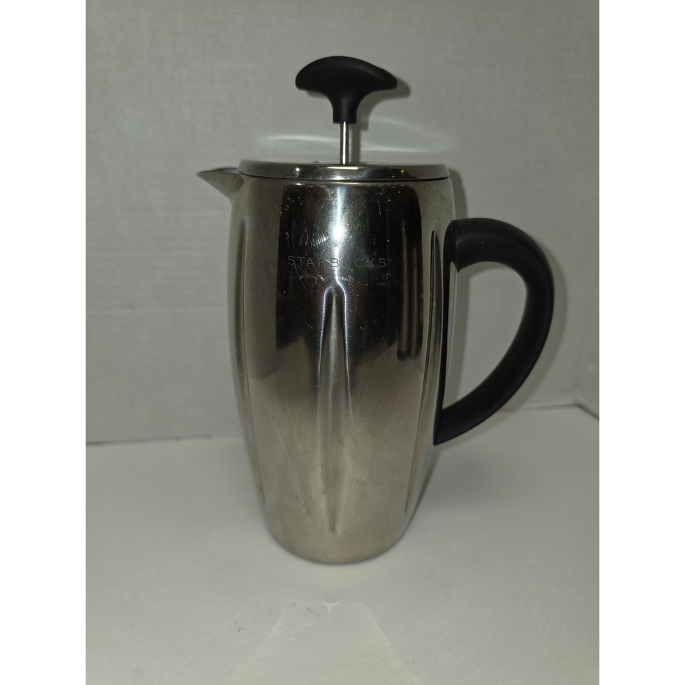 vintage 2003 Starbucks‎ Barista stainless steel French press coffee maker
